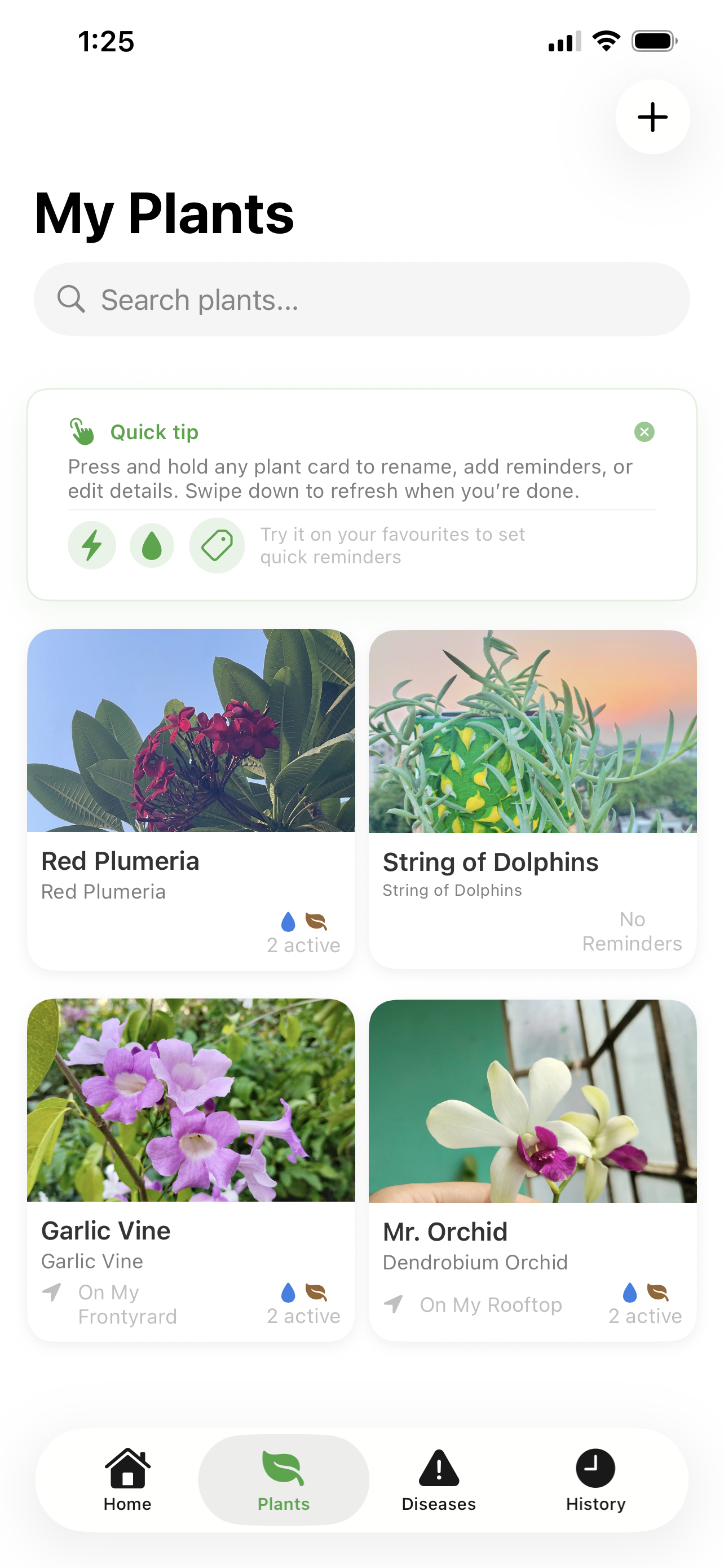 SproutSnap My Plants Collection