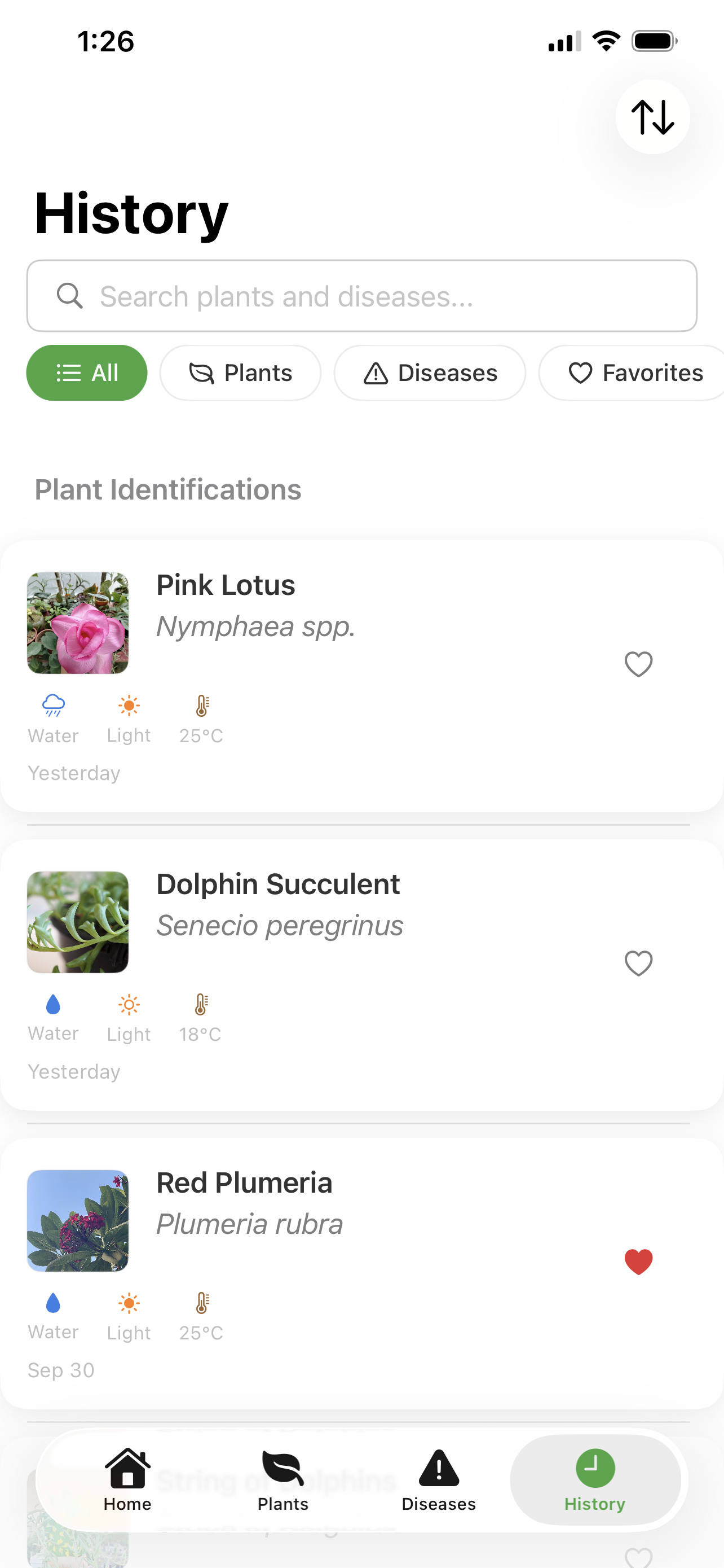 SproutSnap History & Analytics